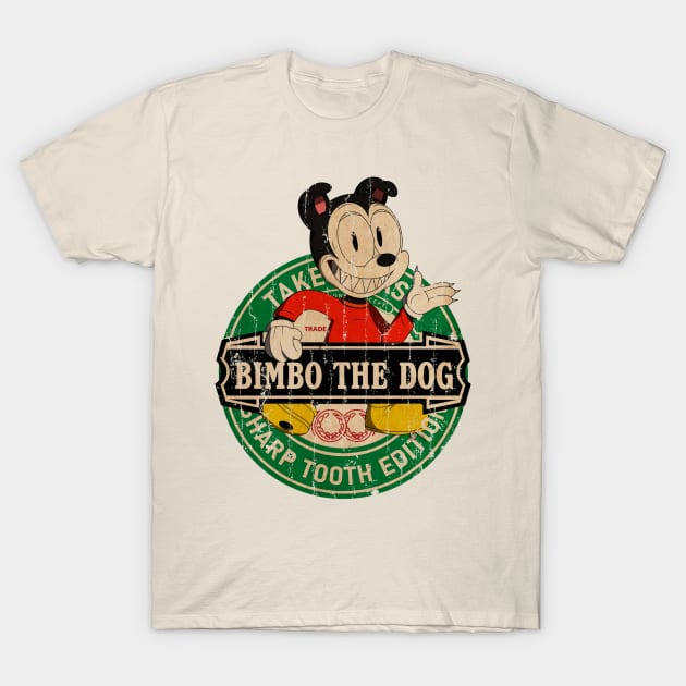 Bimbo The Dog - Retro Vintage Aesthetic T-Shirt by modar siap